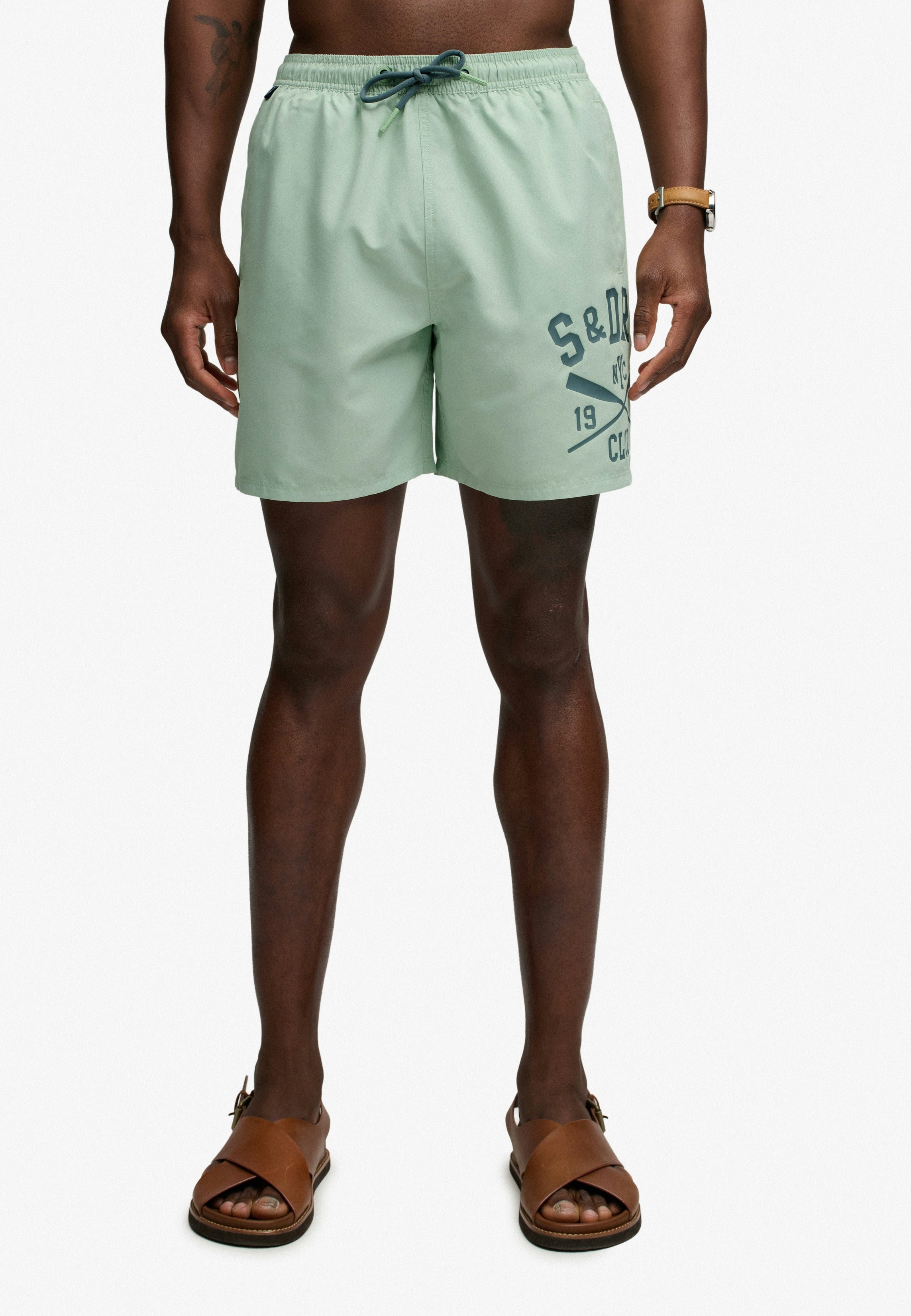 Printed Logo 16 Swim Short