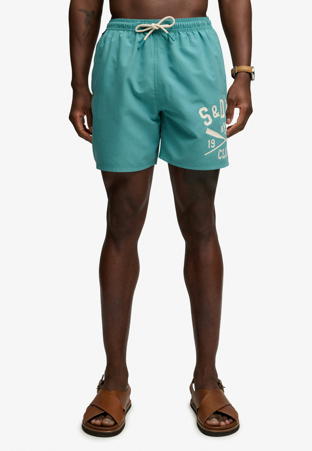 Printed Logo 16 Swim Short