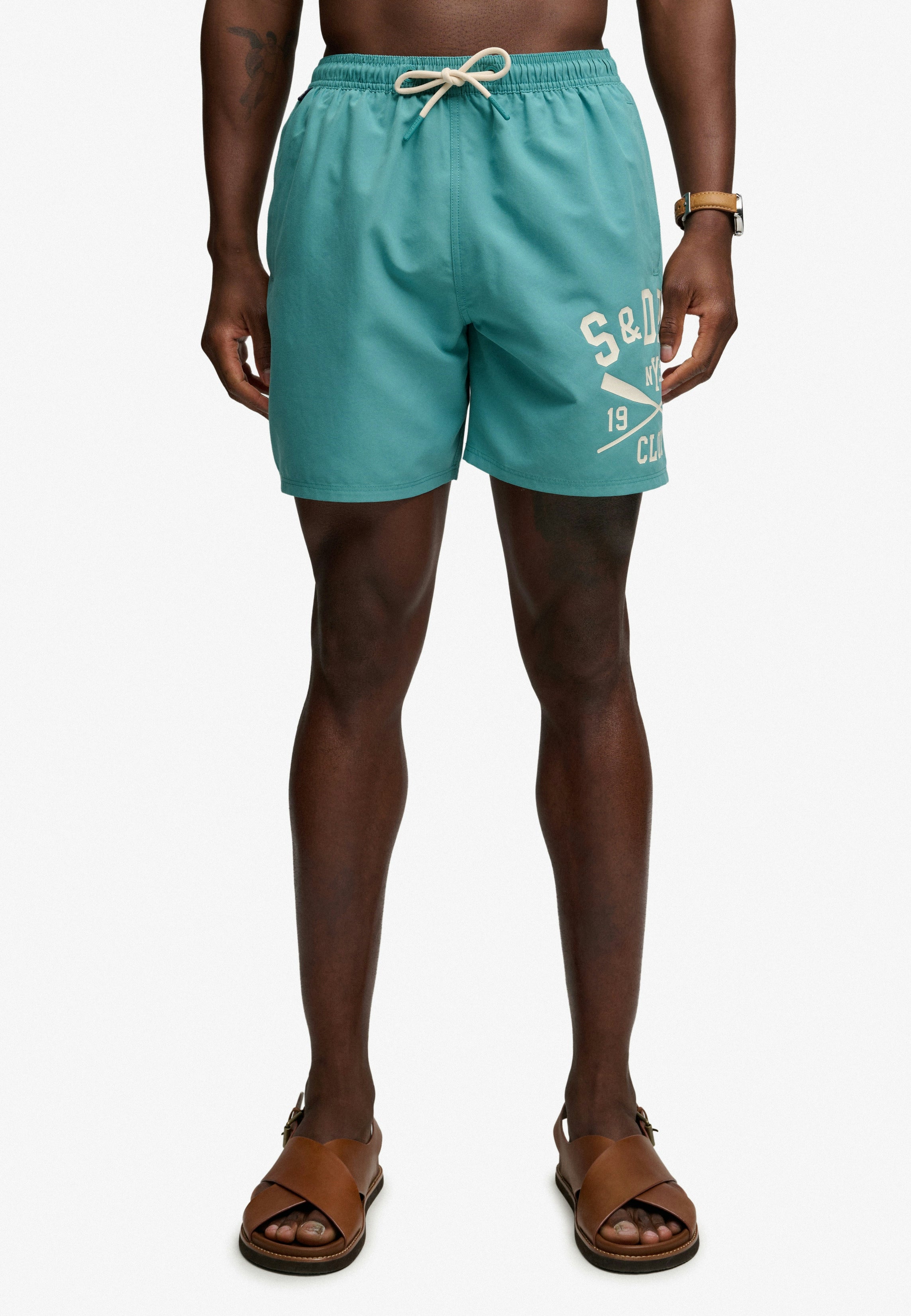 Printed Logo 16 Swim Short