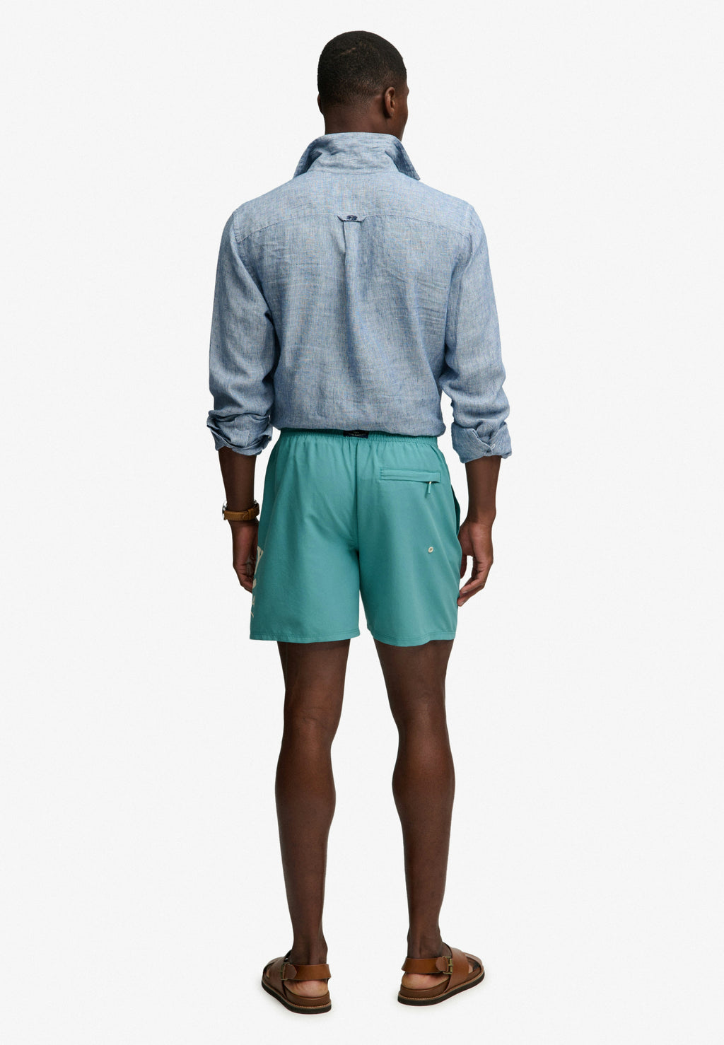 Printed Logo 16 Swim Short