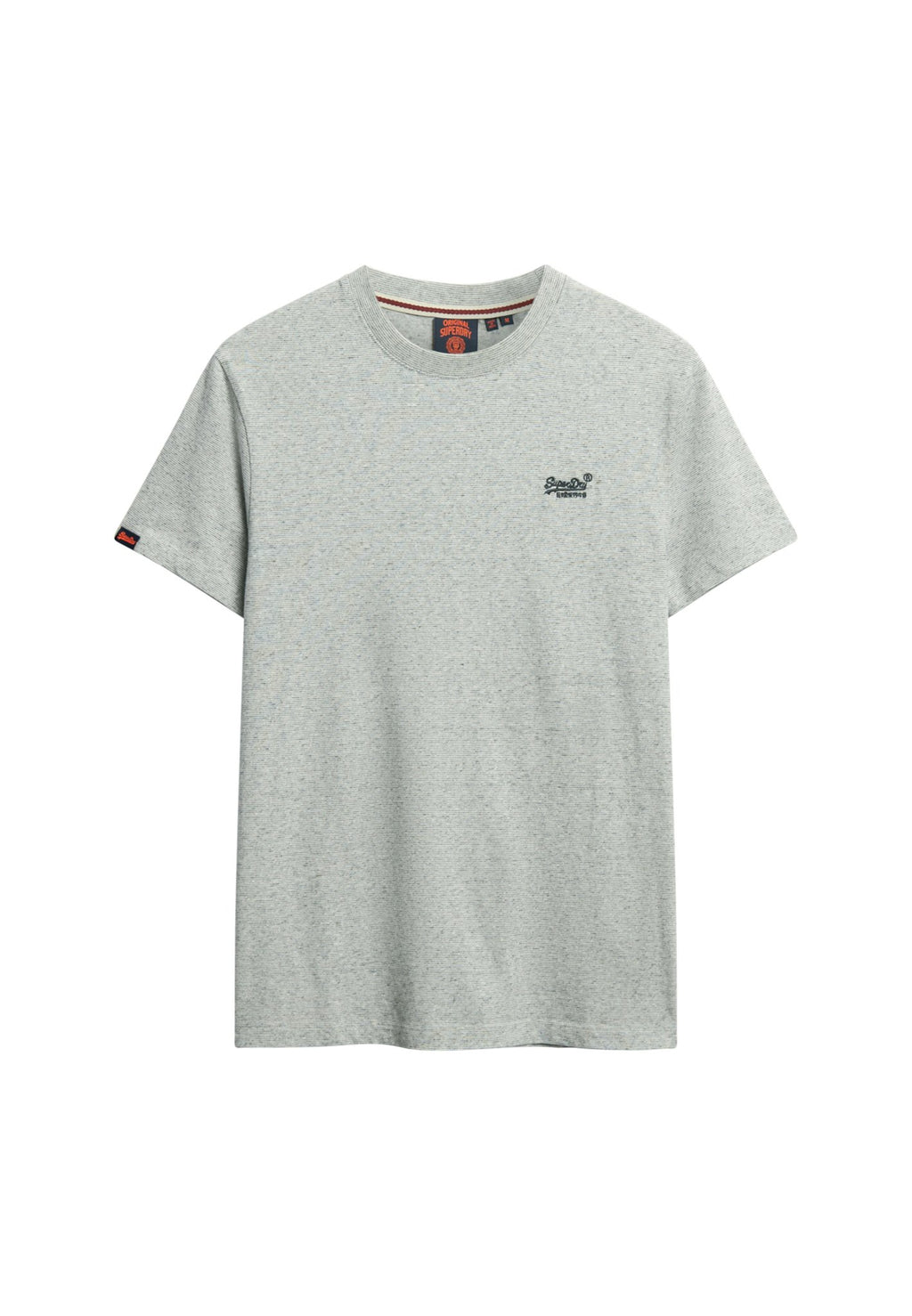 Essential Logo Emb Tee — Grey