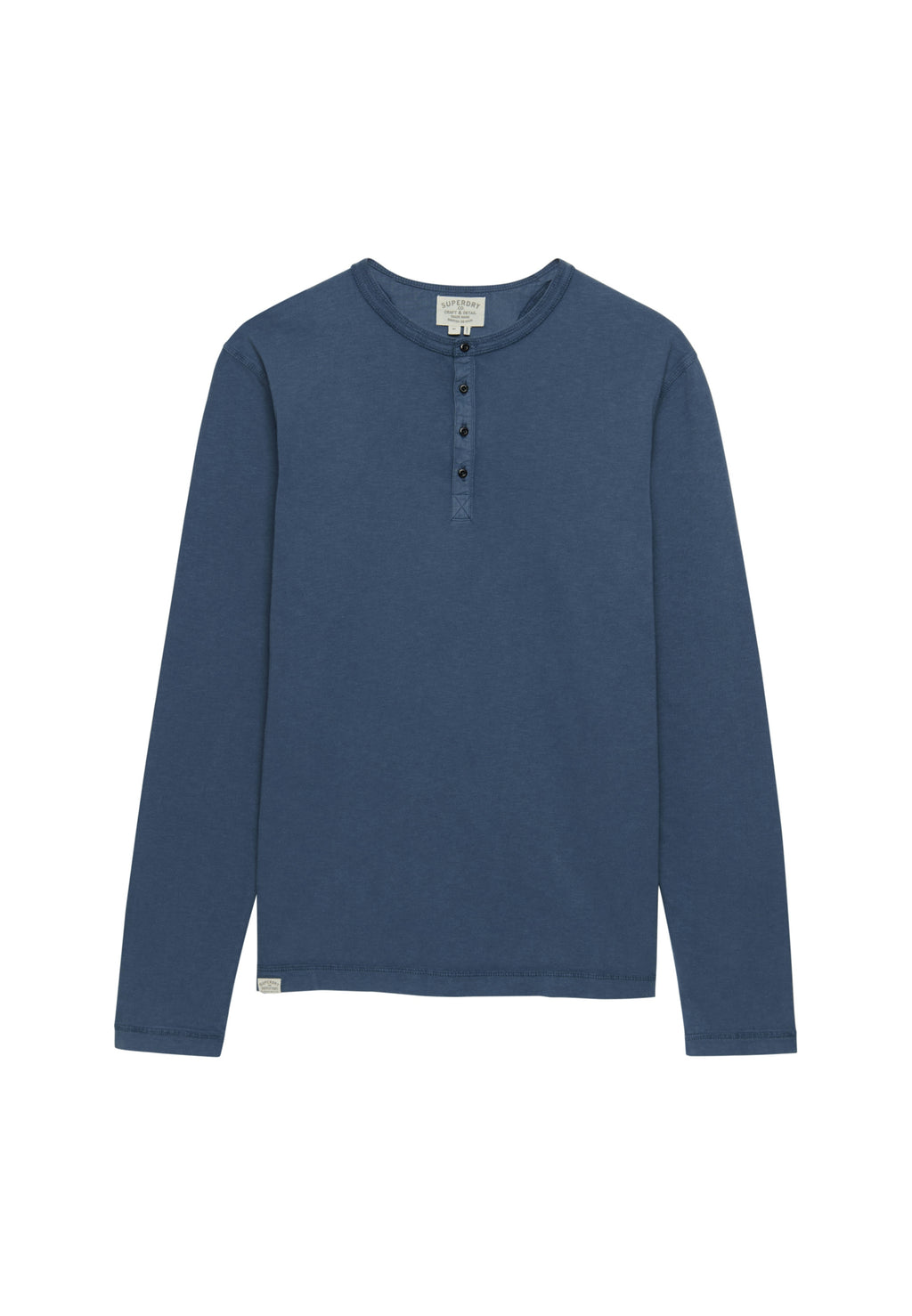 Slub Ls Jersey Grandad Top