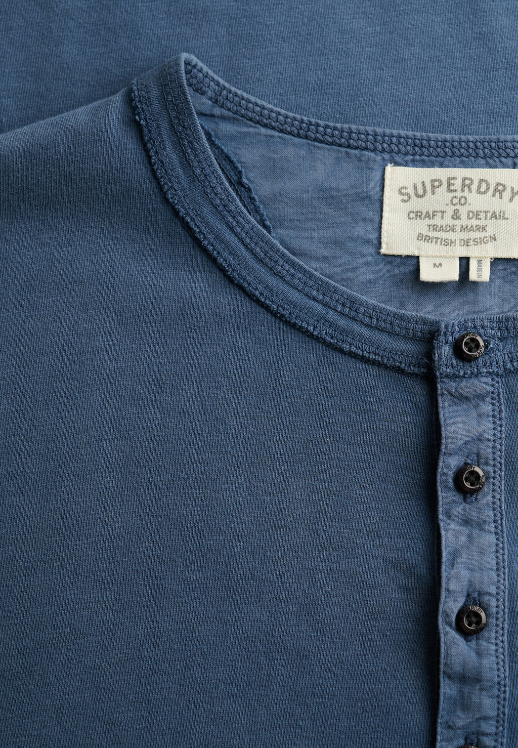 Slub Ls Jersey Grandad Top