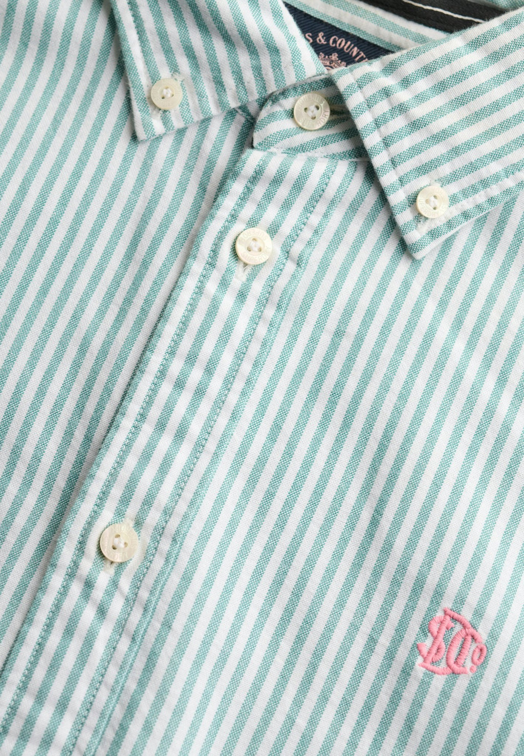 Slim Oxford Bd L/s Shirt — Green