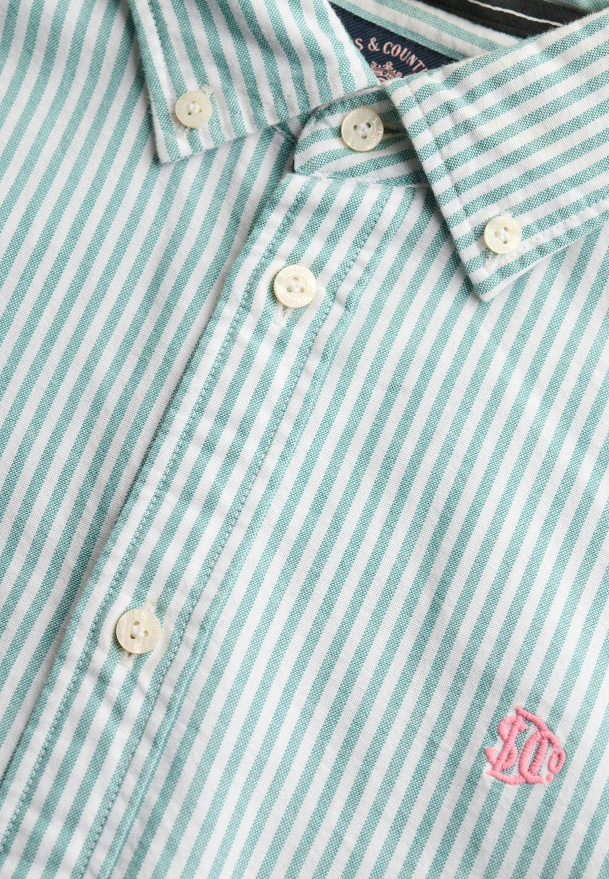 Slim Oxford Bd L/s Shirt — Green