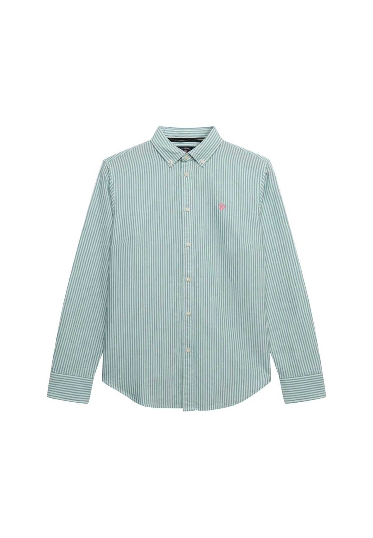 Slim Oxford Bd L/s Shirt — Green