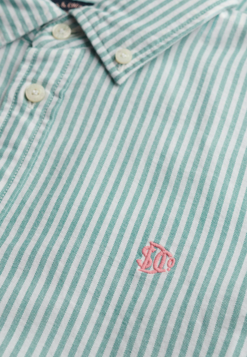 Slim Oxford Bd L/s Shirt — Green