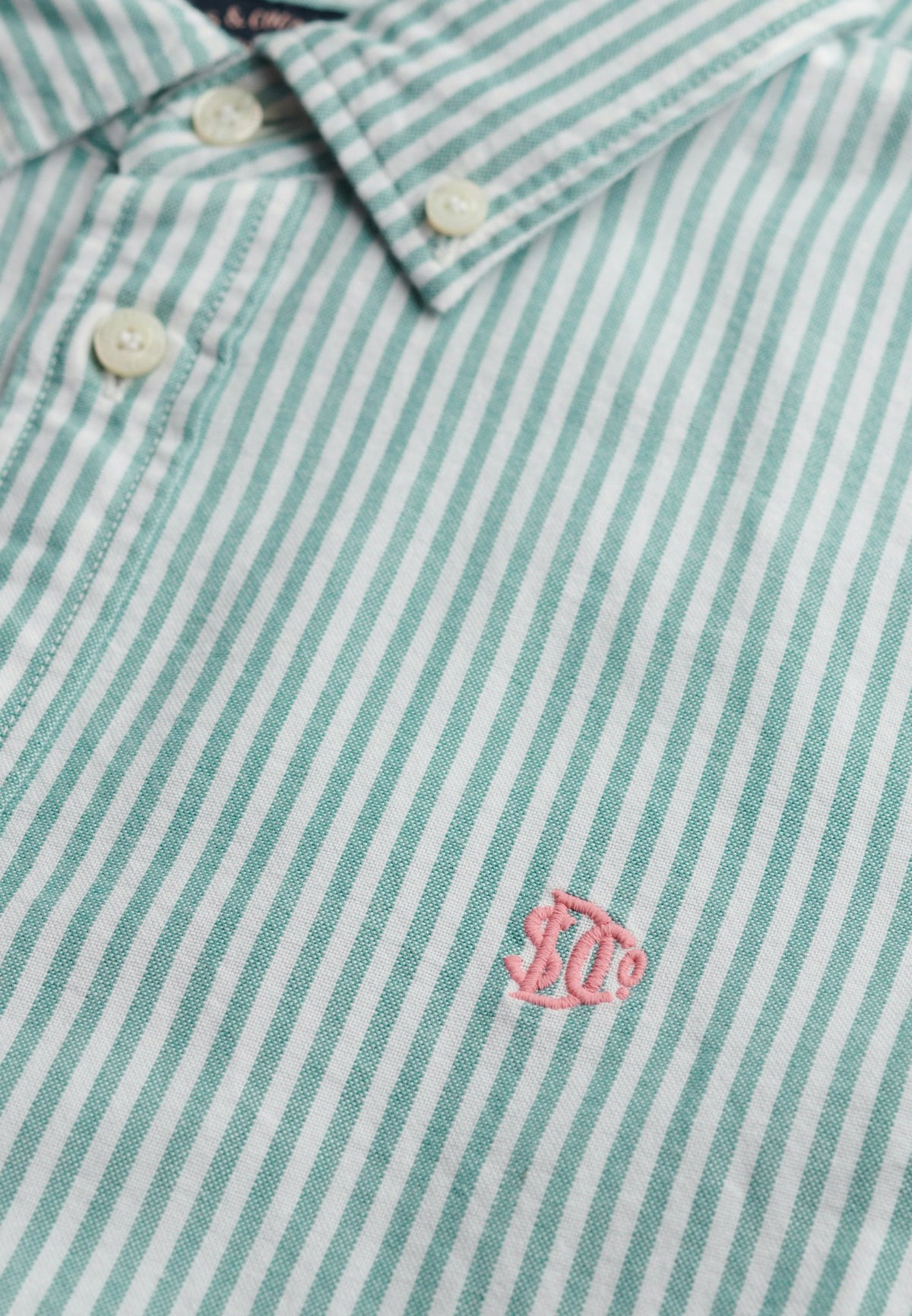 Slim Oxford Bd L/s Shirt — Green