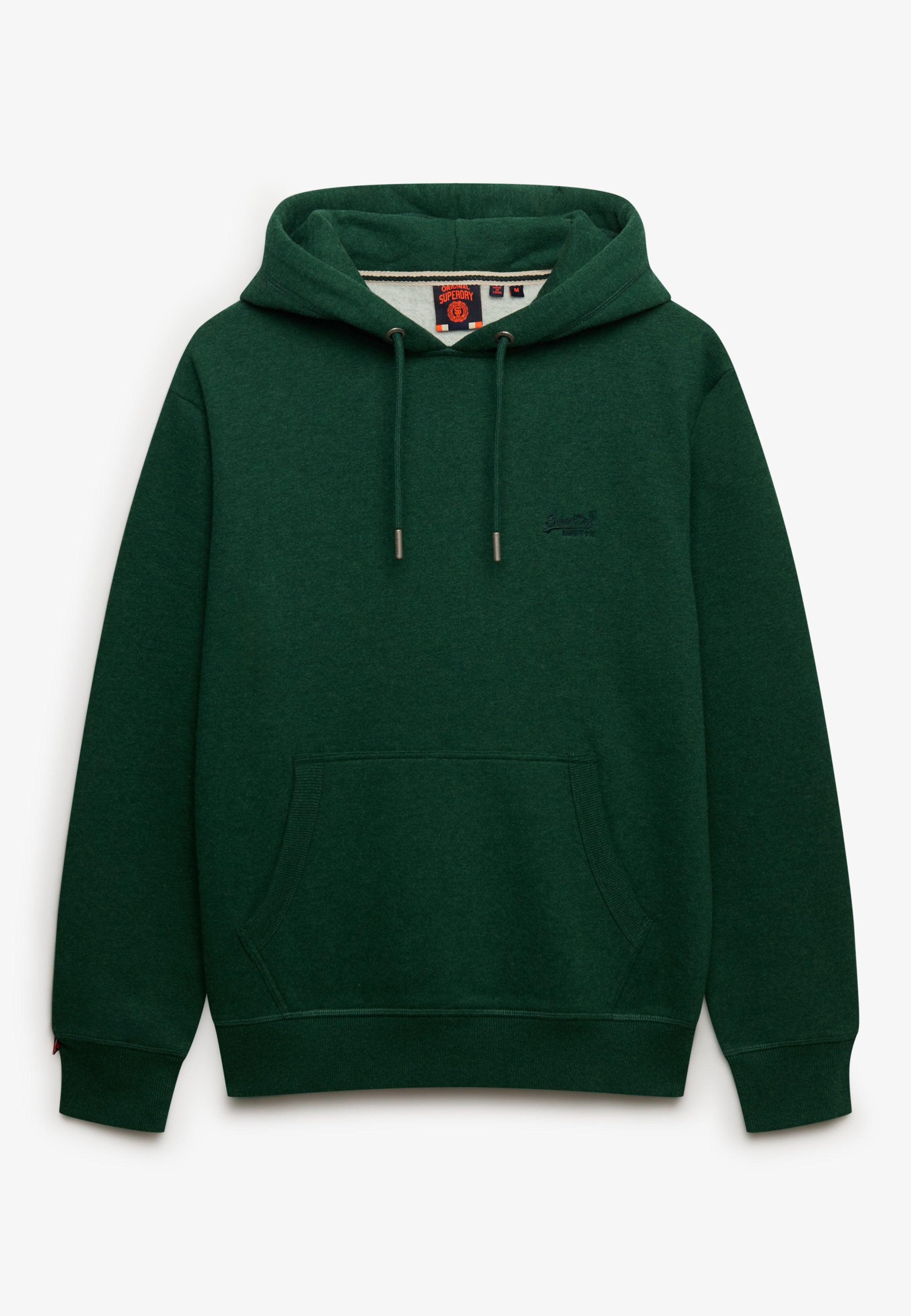 Essential Logo Hoodie Hb — Pitch Green Marl