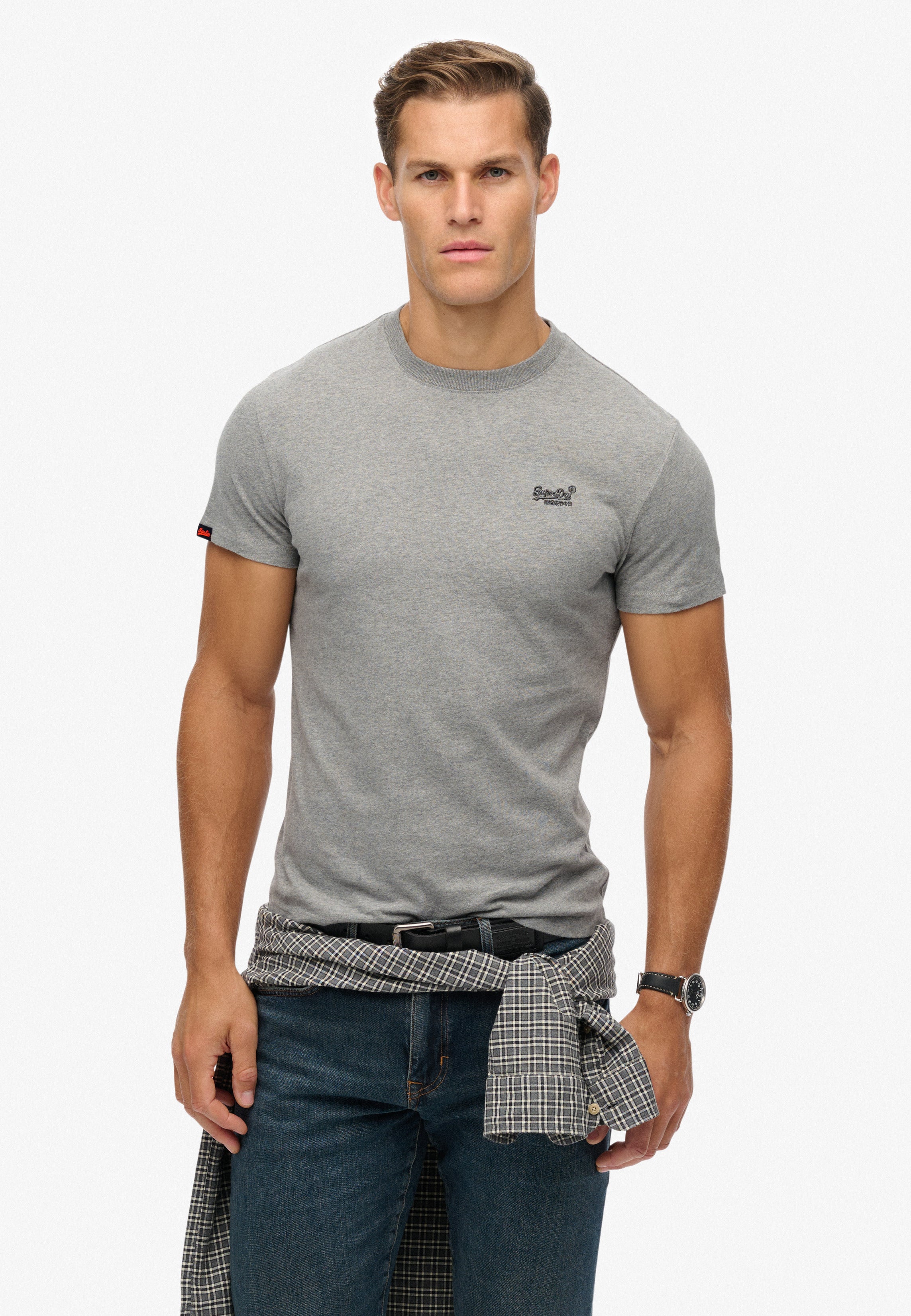 Essential Logo Emb Tee — Optic