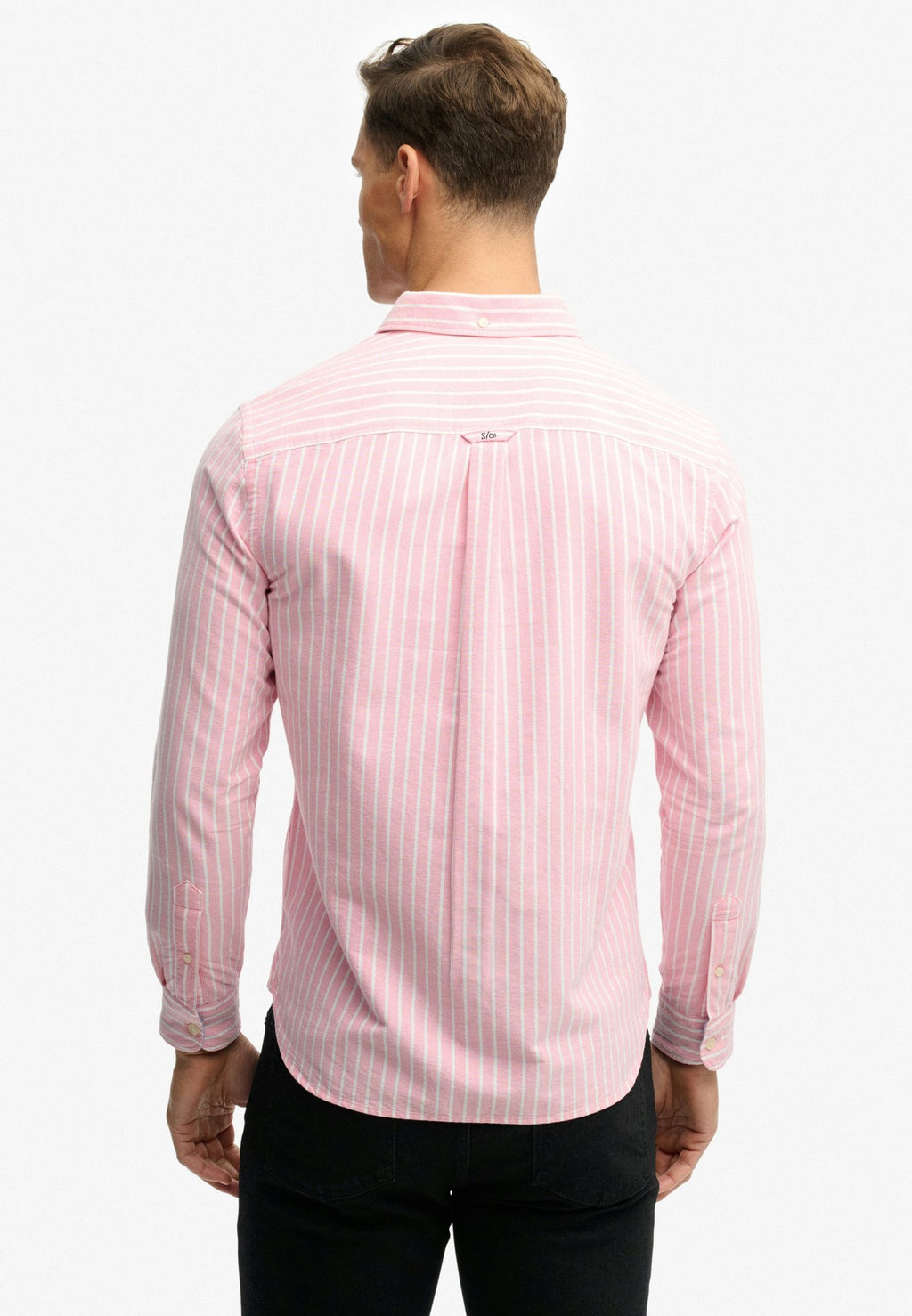 Preppy Oxford L/s Shirt — Orange