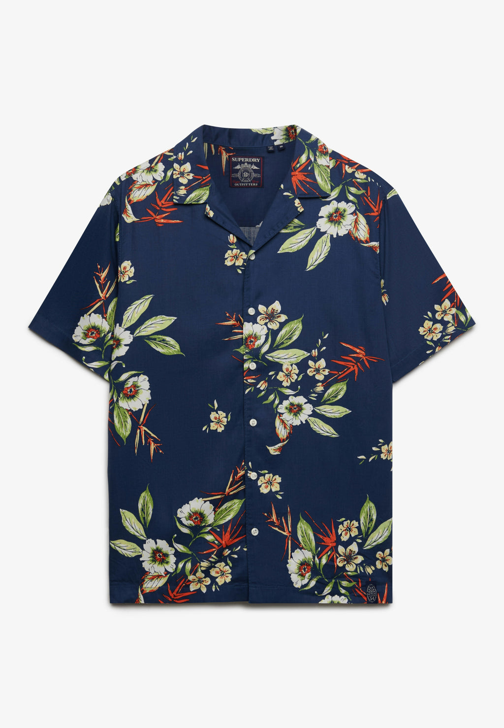 Hawaiian Print S/s Shirt