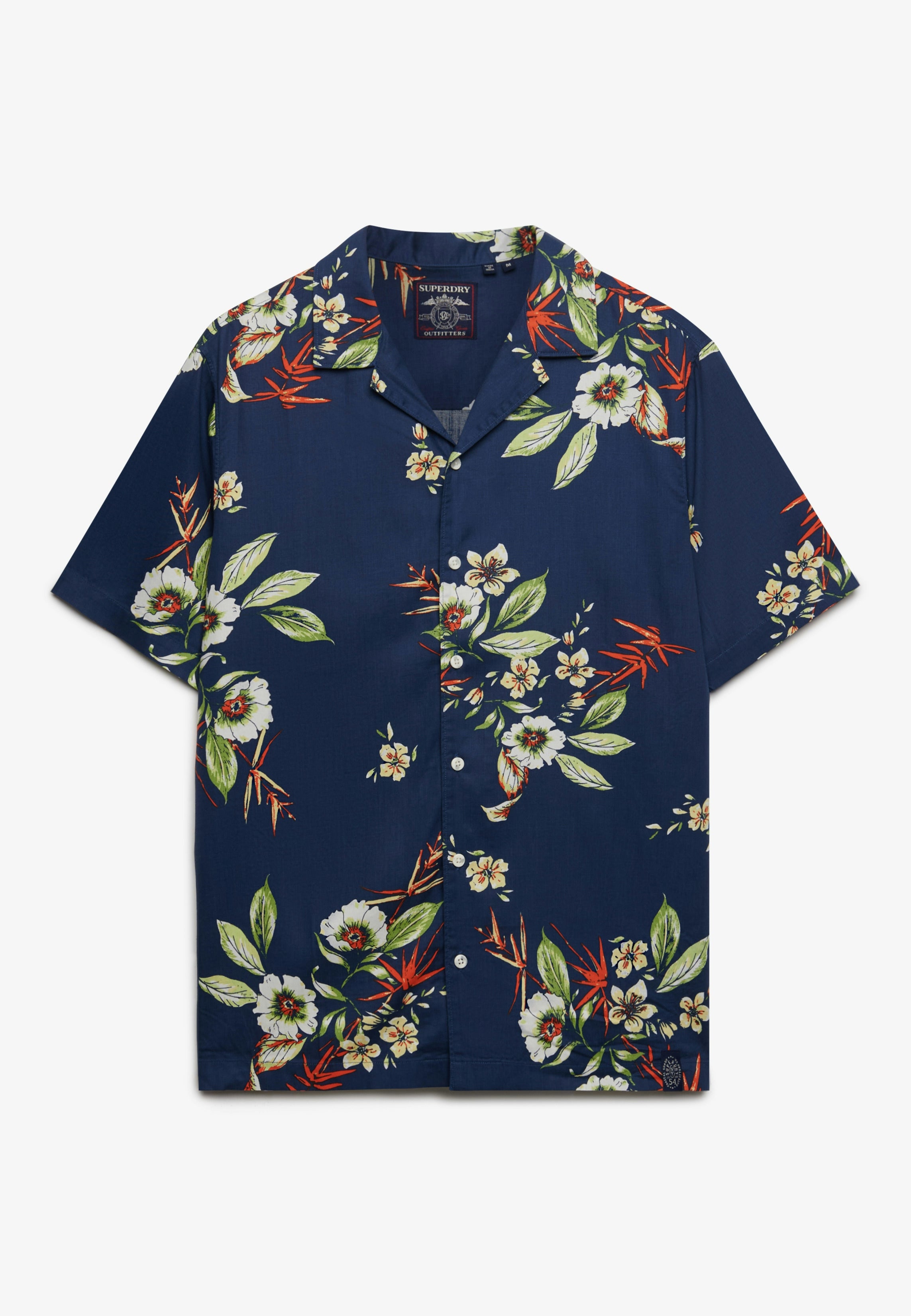 Hawaiian Print S/s Shirt