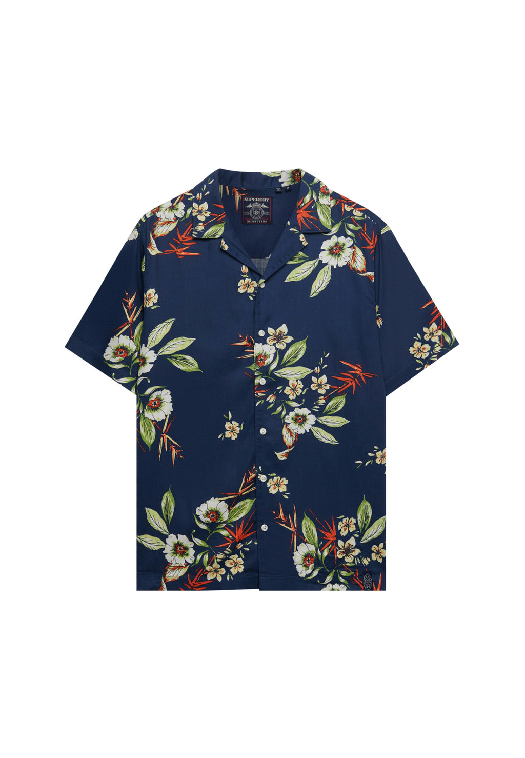 Hawaiian Print S/s Shirt