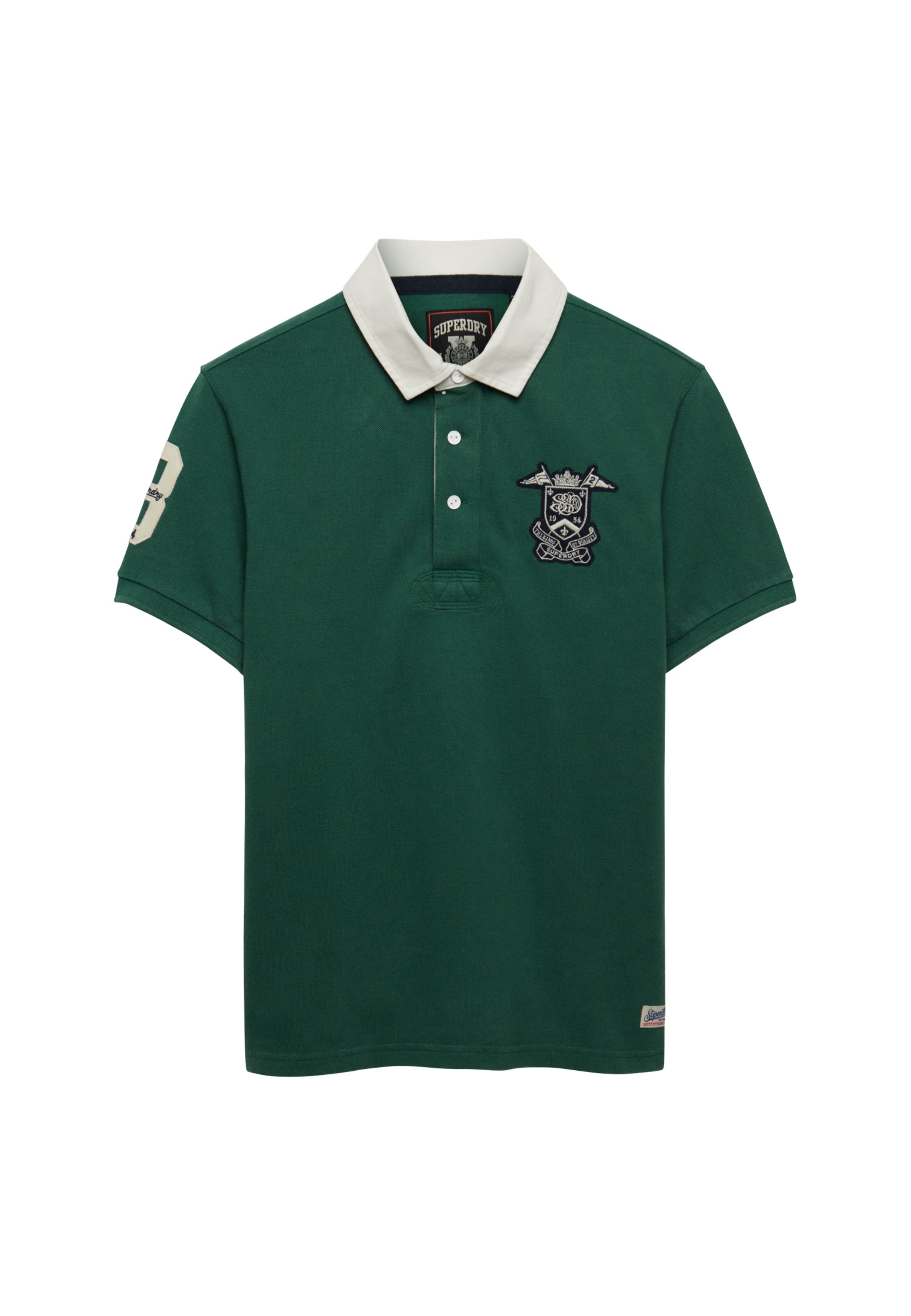 Vintage Pique Rugby Polo