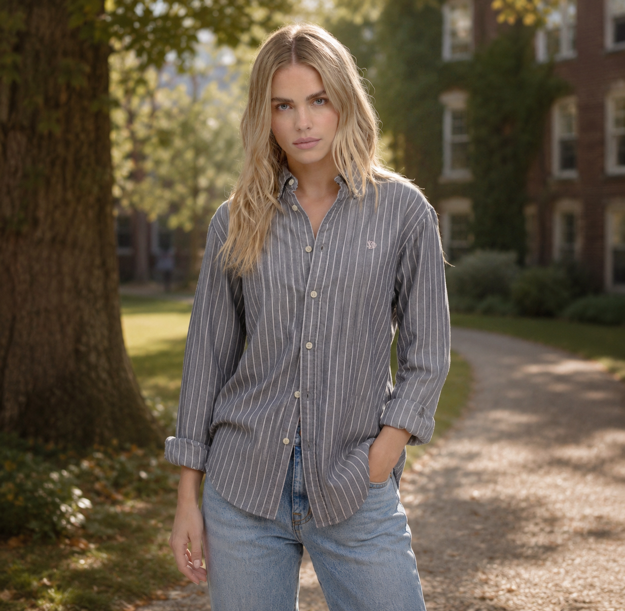Slim Oxford Bd L/s Shirt