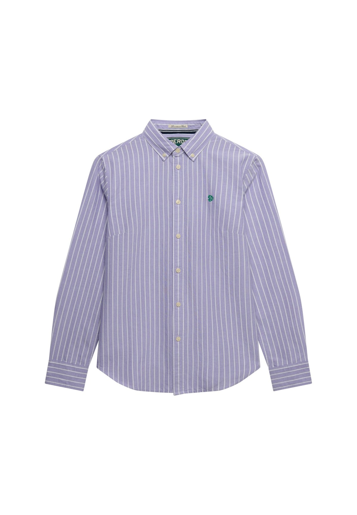 Slim Oxford Bd L/s Shirt — Fresh Lavender White