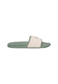 Towelling Pool Slide — Off White Lauren Navy