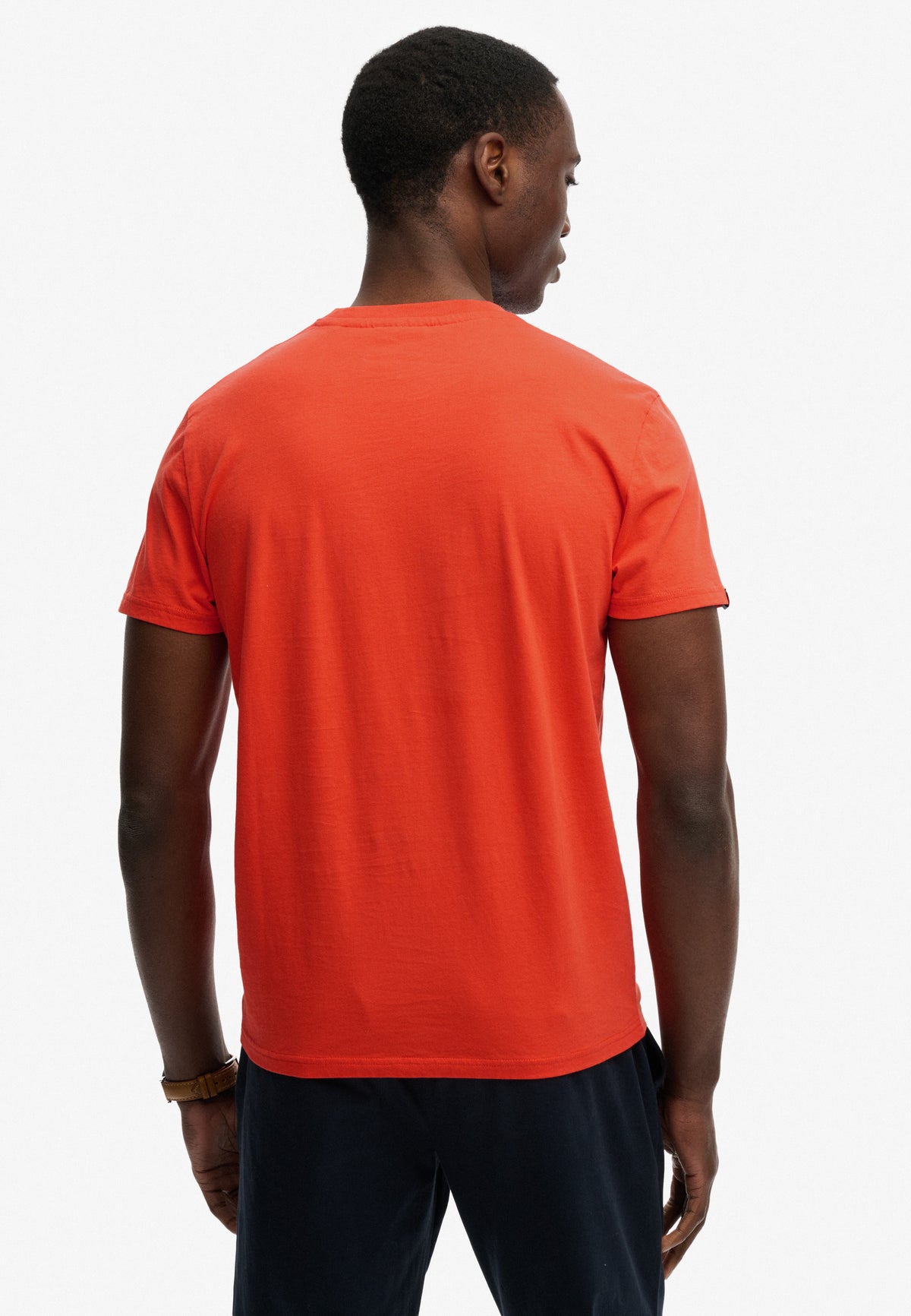Essential Stacked Logo Emb T-shirt