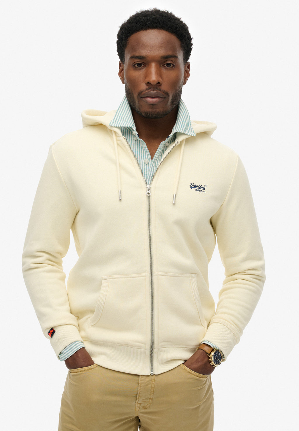 Essential Logo Zip Hoodie Hb