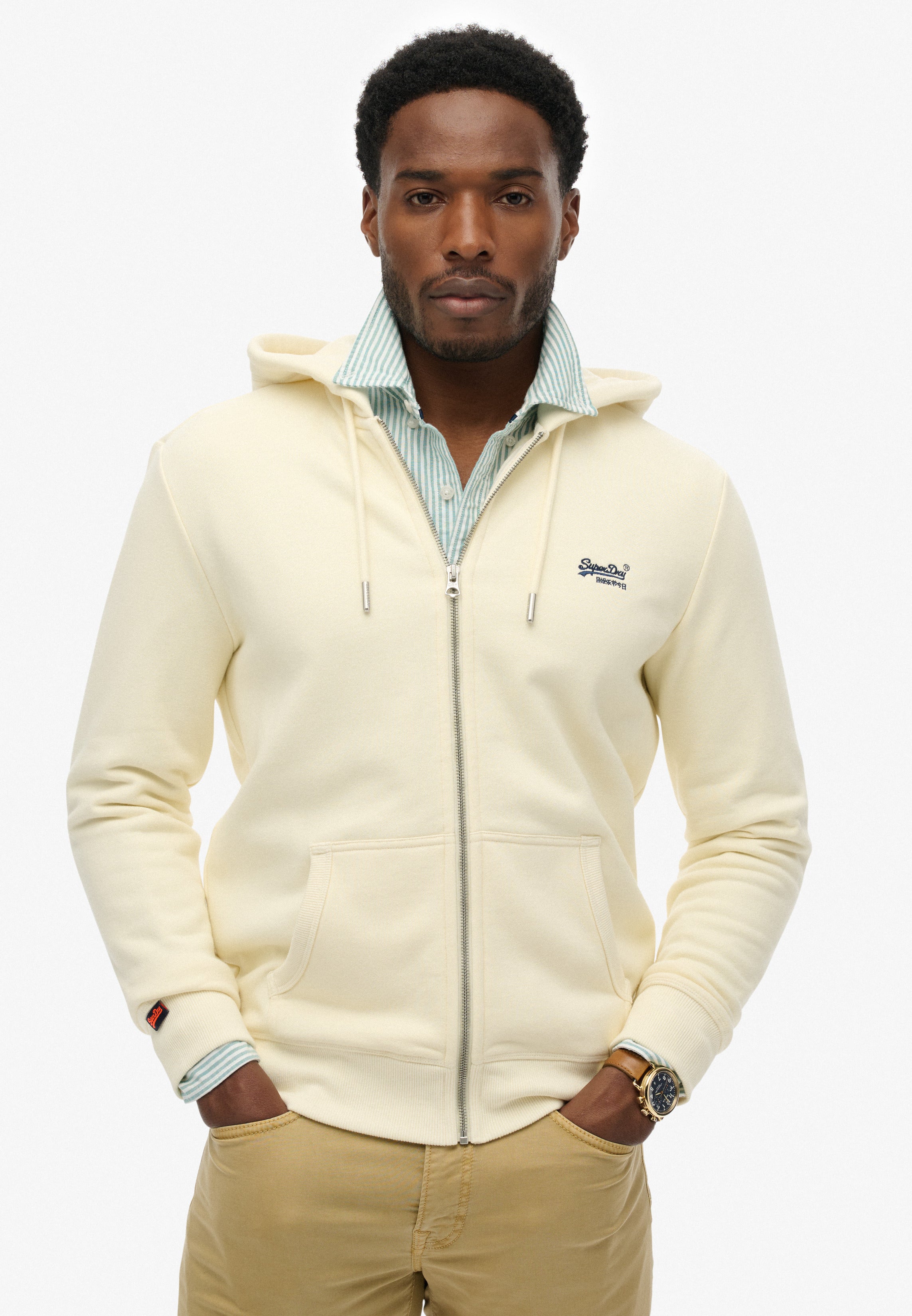 Essential Logo Zip Hoodie Hb