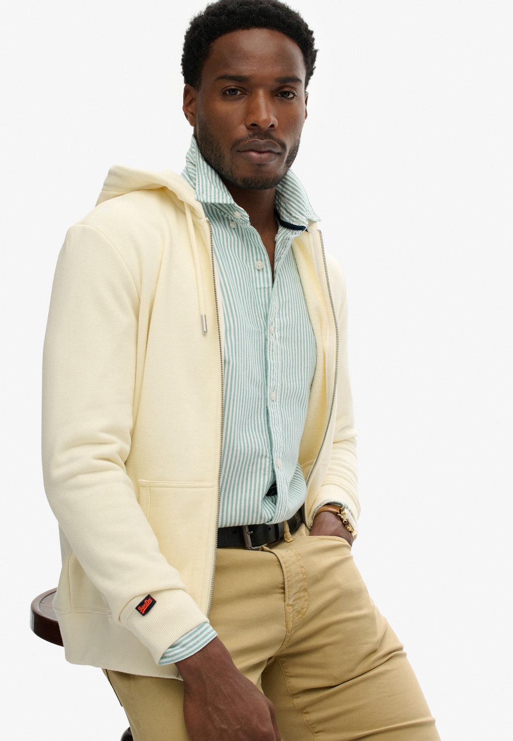 Essential Logo Zip Hoodie Hb