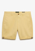 Premium Regular Chino Short — Washed Yellow