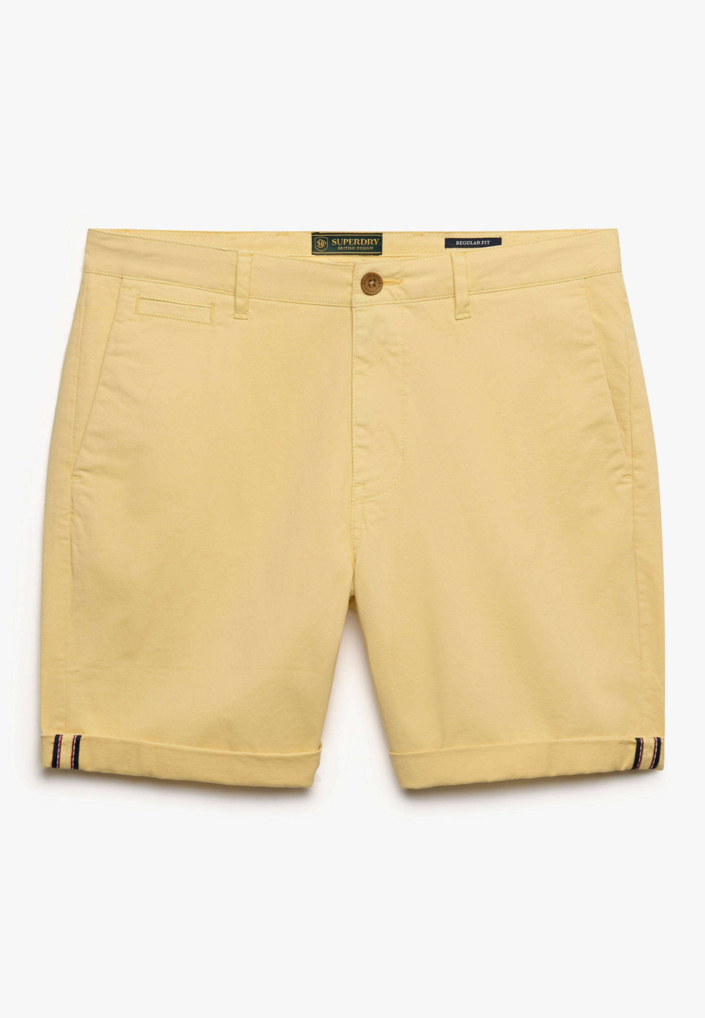 Premium Regular Chino Short — Rainy Day Grey