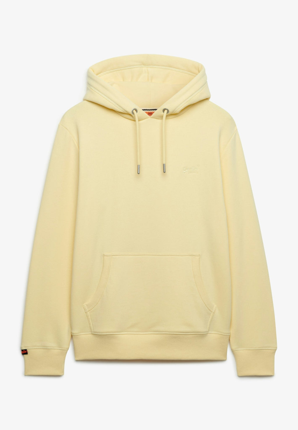 Essential Logo Hoodie Hb — Pastel Yellow