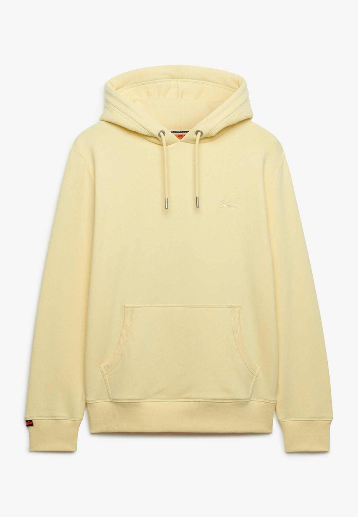Essential Logo Hoodie Hb — Pastel Yellow