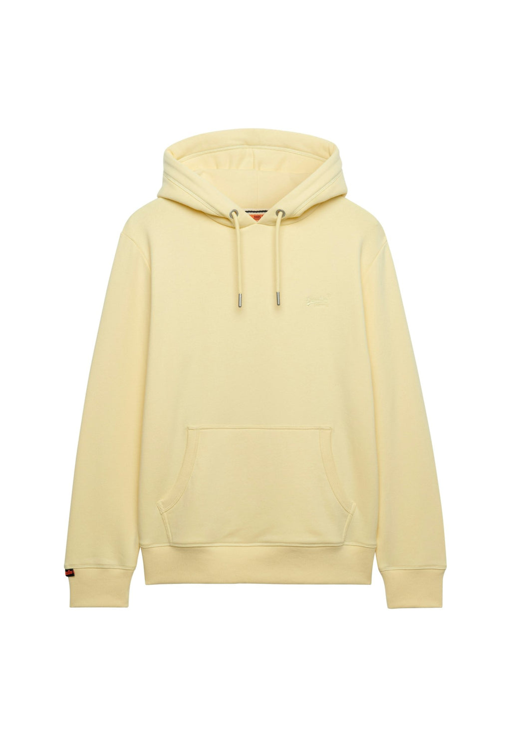 Essential Logo Hoodie Hb — Pastel Yellow
