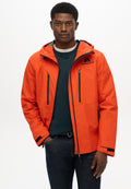 Waterproof Jacket — Bold Orange