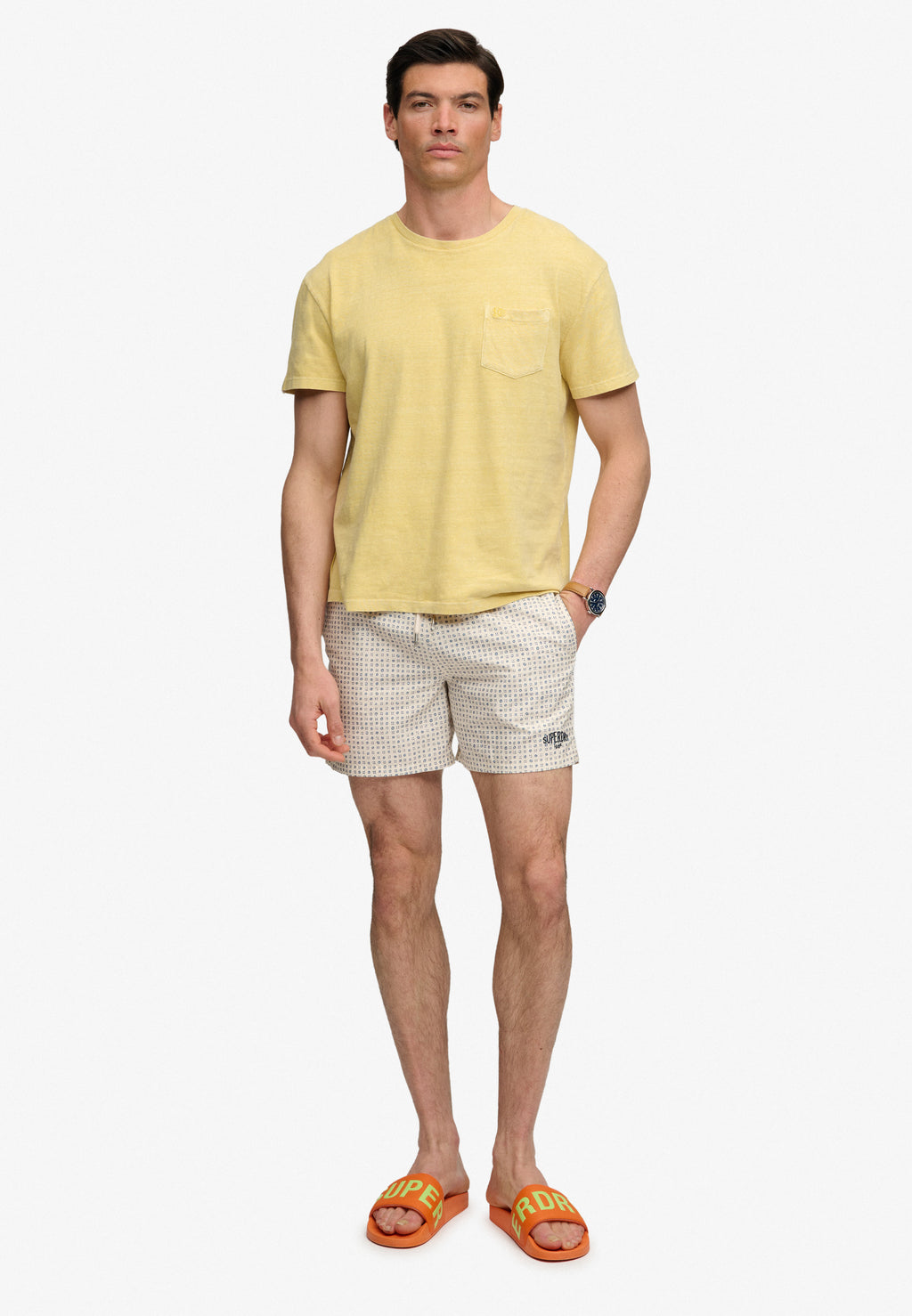 Superdry Pool Slide – Orange Sorbet