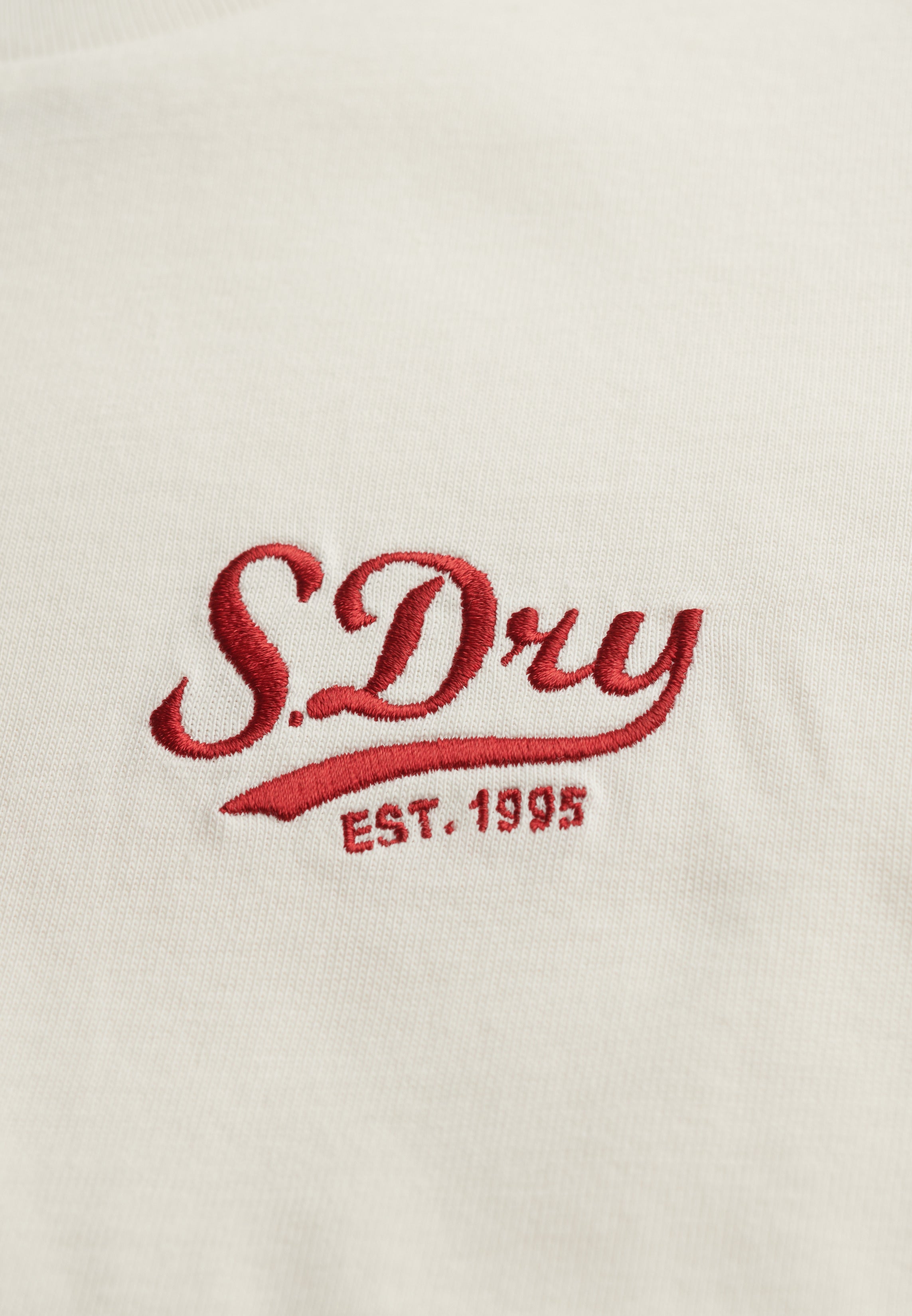 Varsity Stripe Script Tee