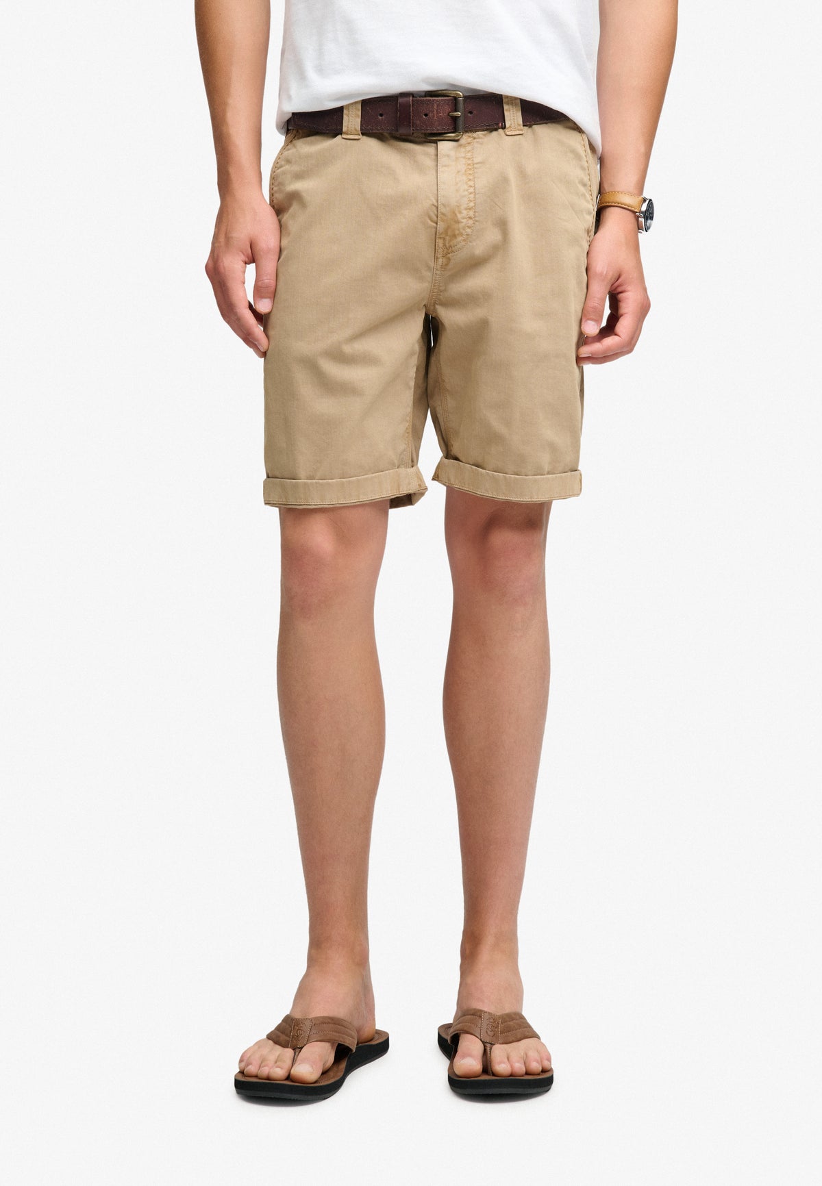 Utility Chino Short – Overcast Beige
