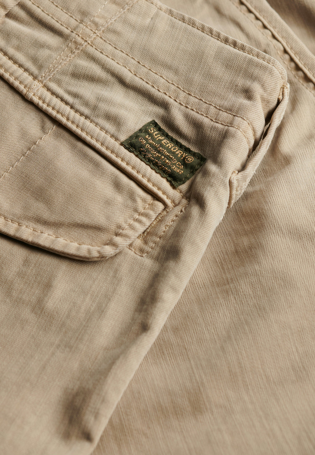Utility Chino Short – Overcast Beige