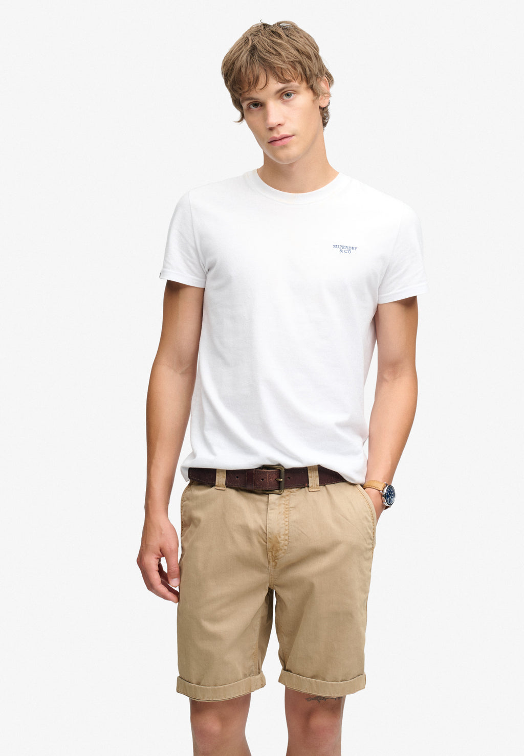 Utility Chino Short – Overcast Beige