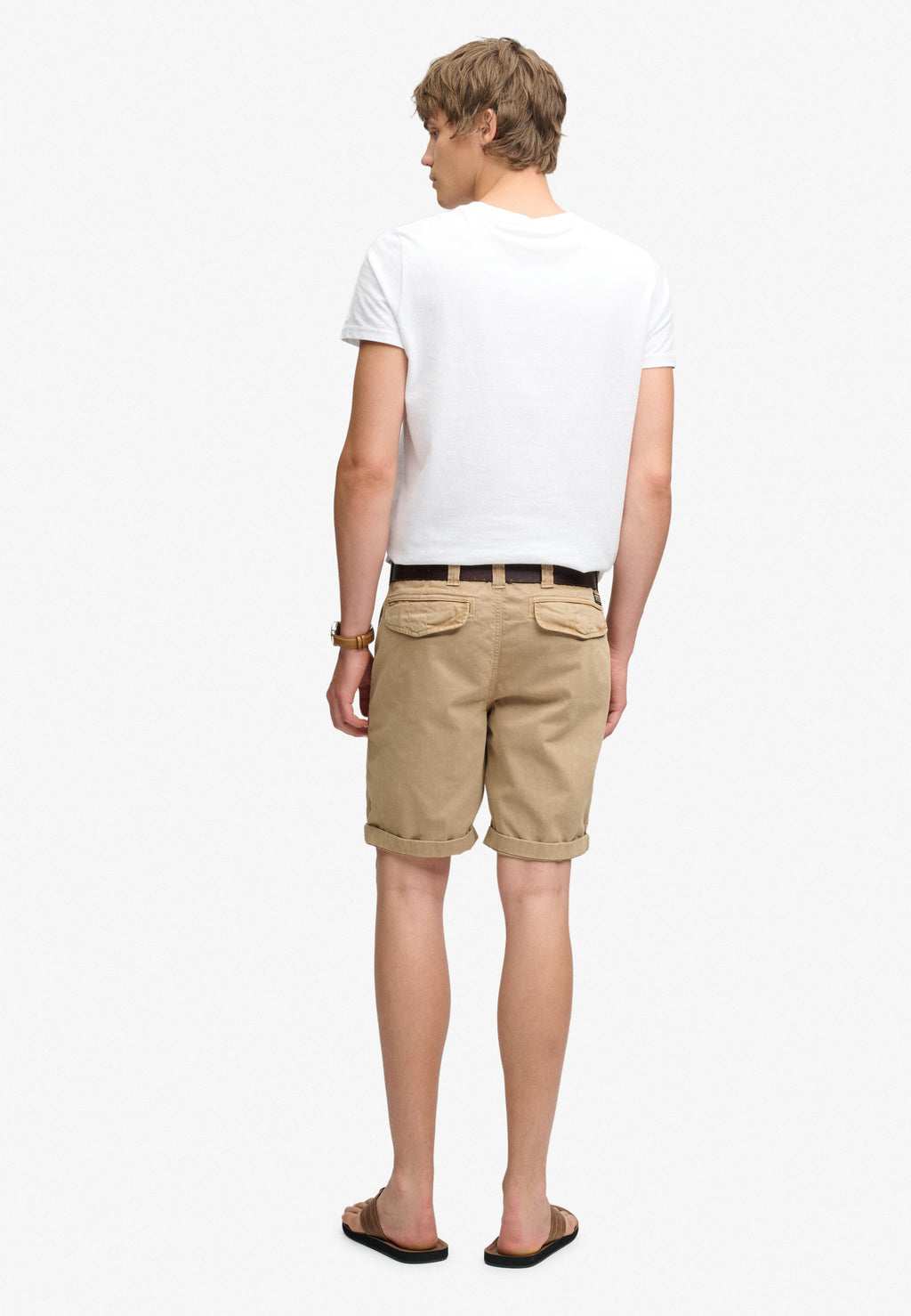 Utility Chino Short – Overcast Beige