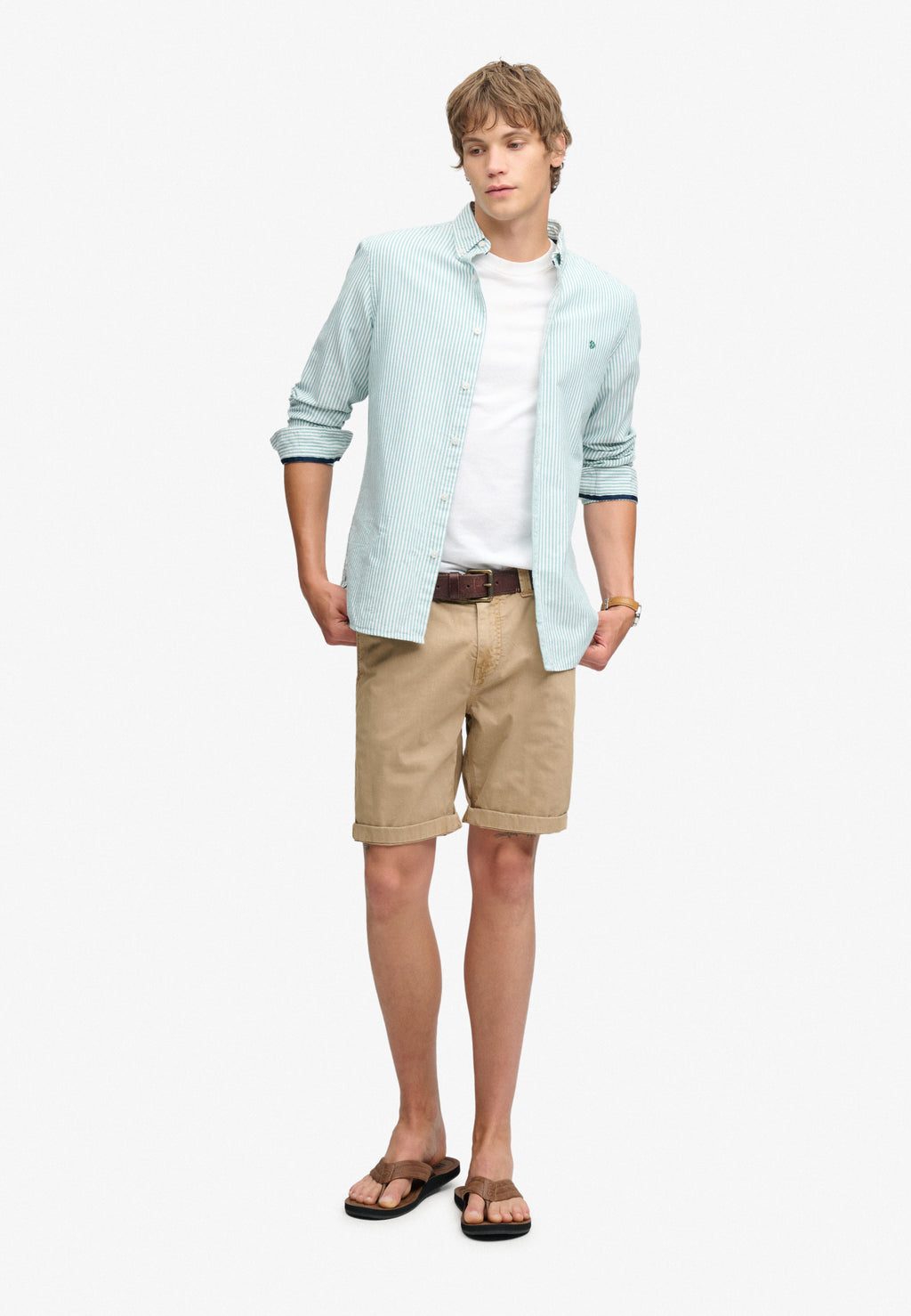 Utility Chino Short – Overcast Beige