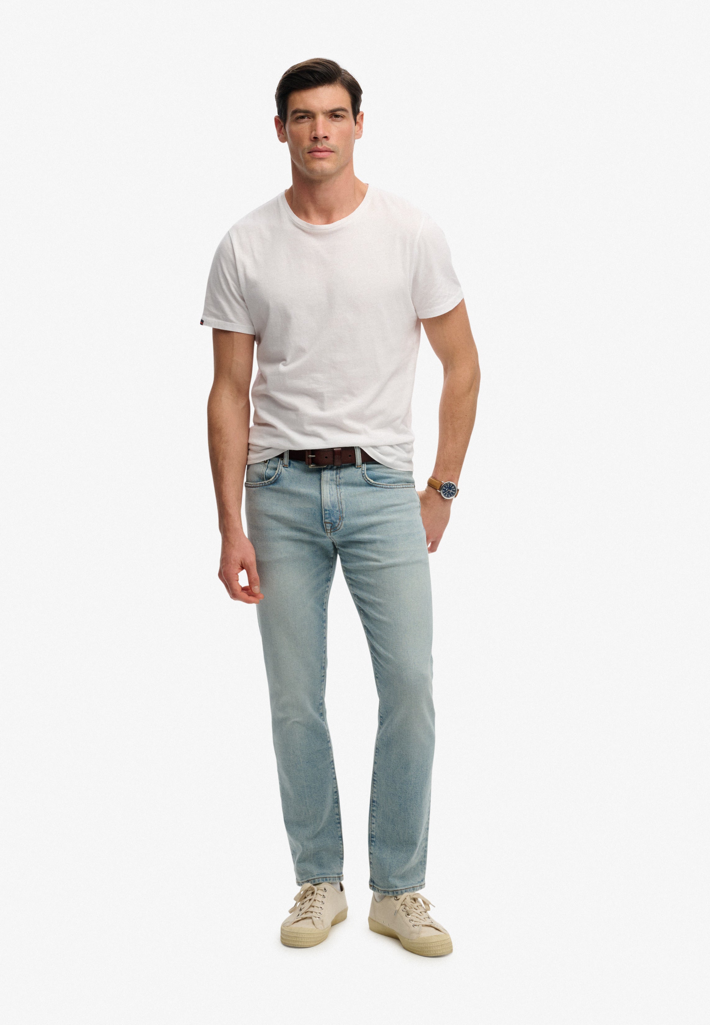 Vintage Slim Straight Jeans