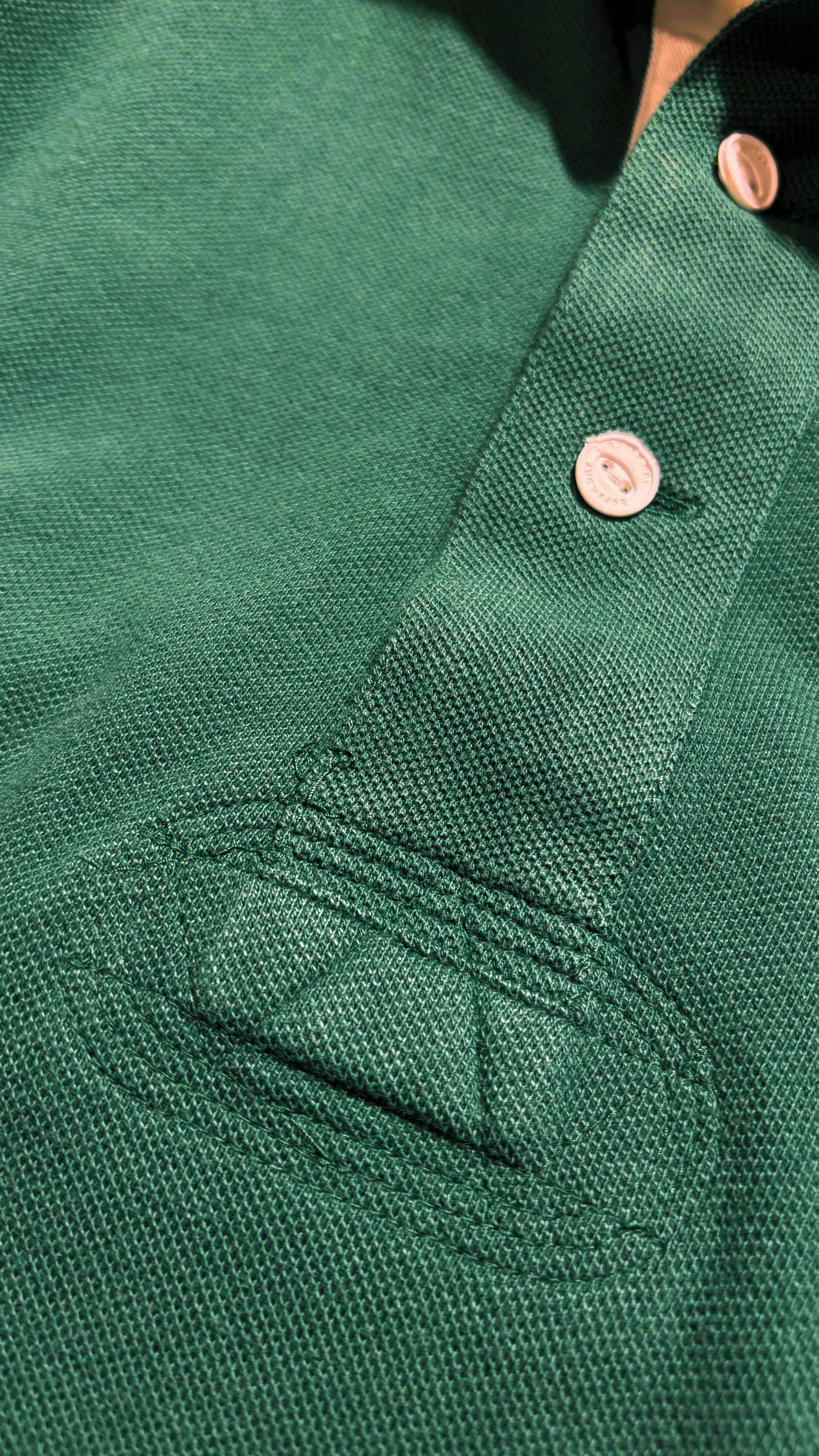 Vintage Pique Rugby Polo