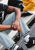 Vintage Slim Straight Jeans — Heavy Stonewash Blue