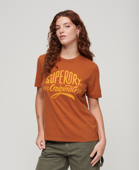 Athletic Script Graphic T-Shirt