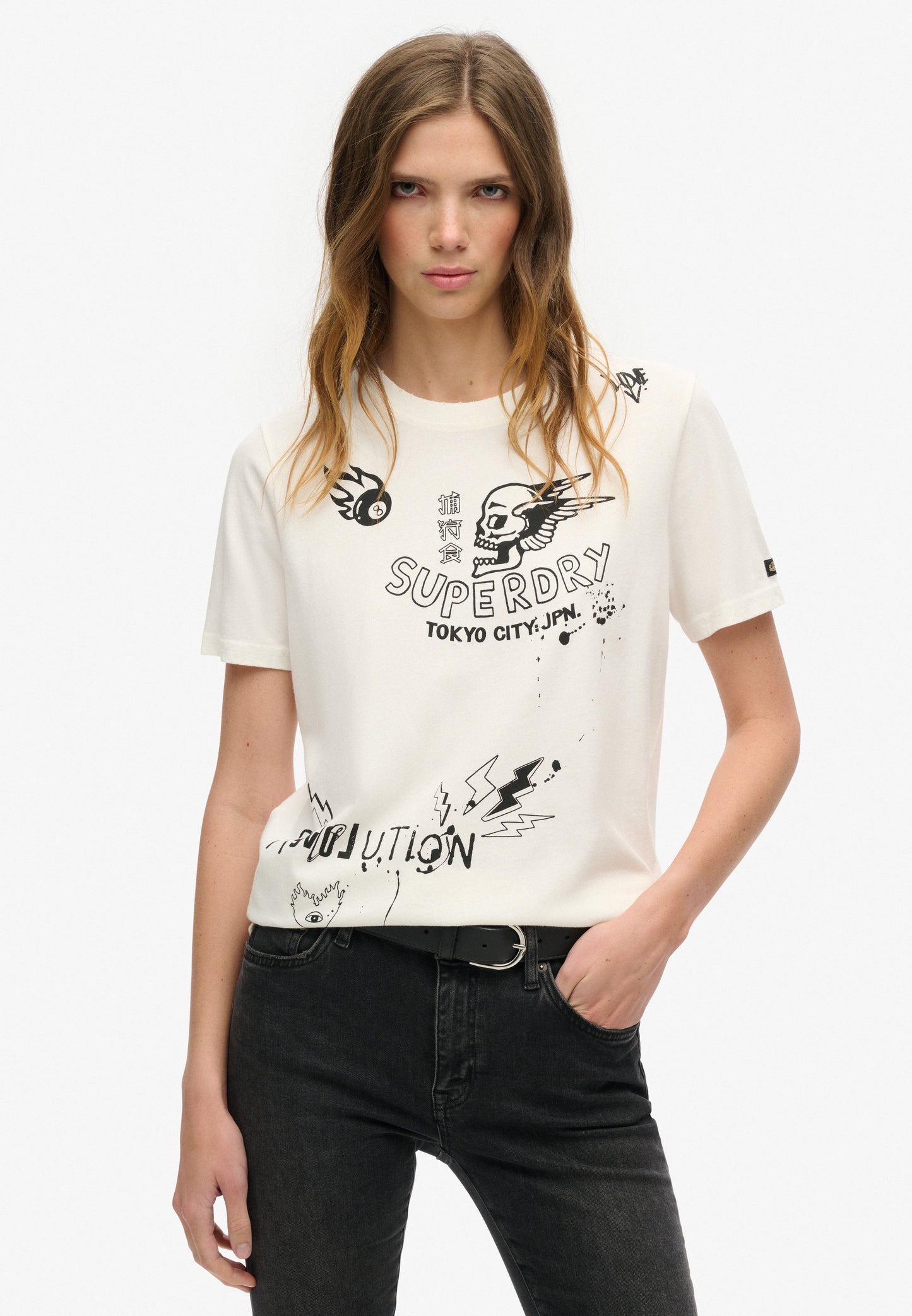 Lo-fi Punk Poster Relaxed T-Shirt