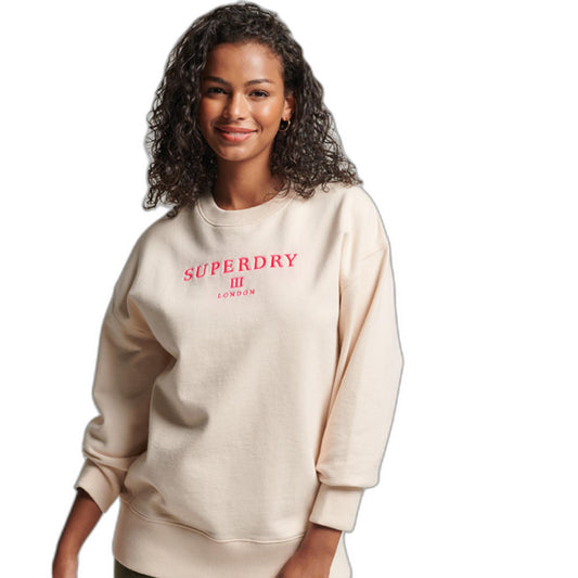 Heraldry Oversized Crew Sweatshirt