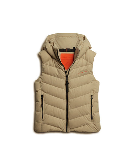 Hooded Microfibre Padded Gilet (5)