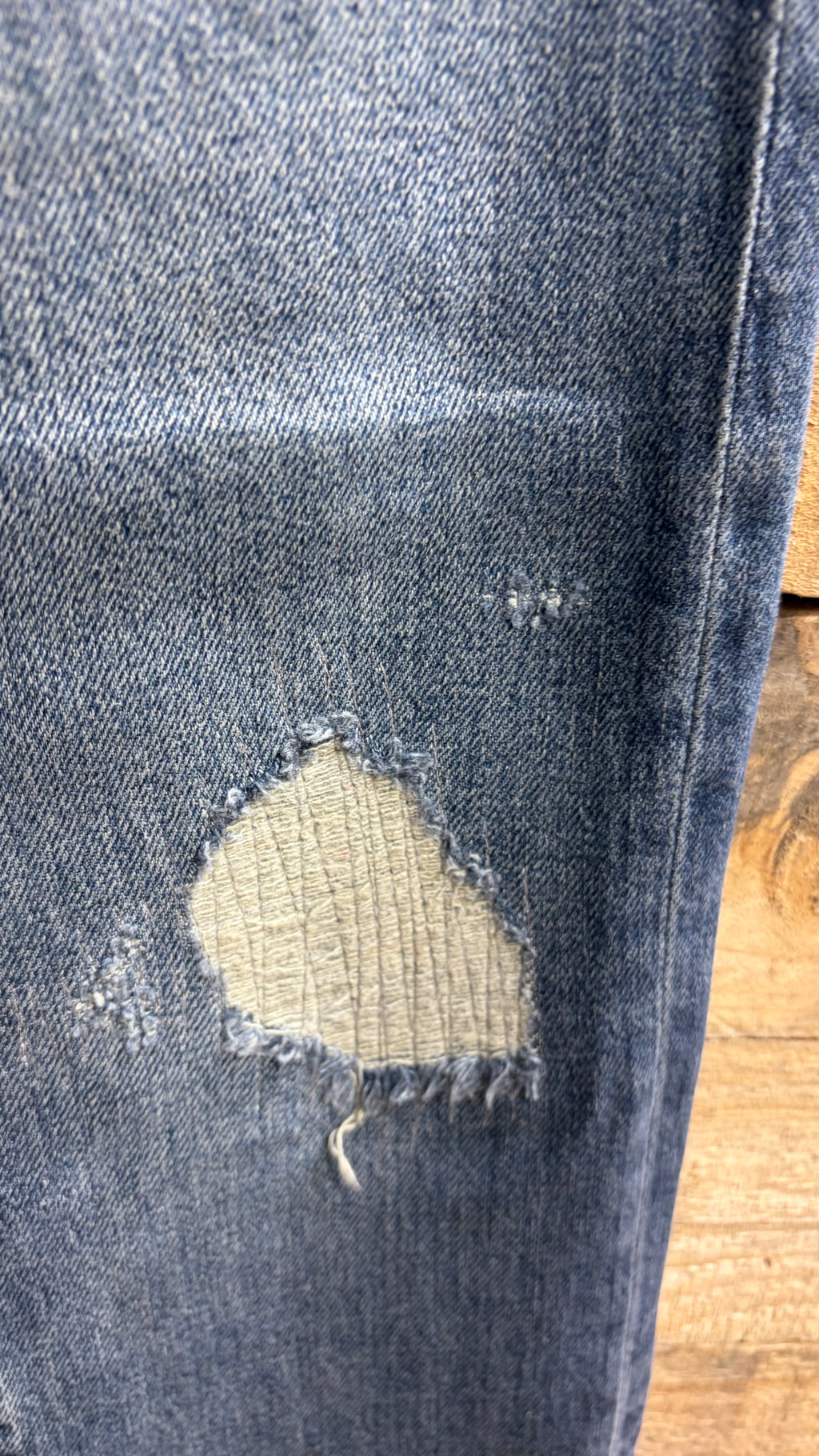 Vintage Slim Jeans — Frontier Repair Blue