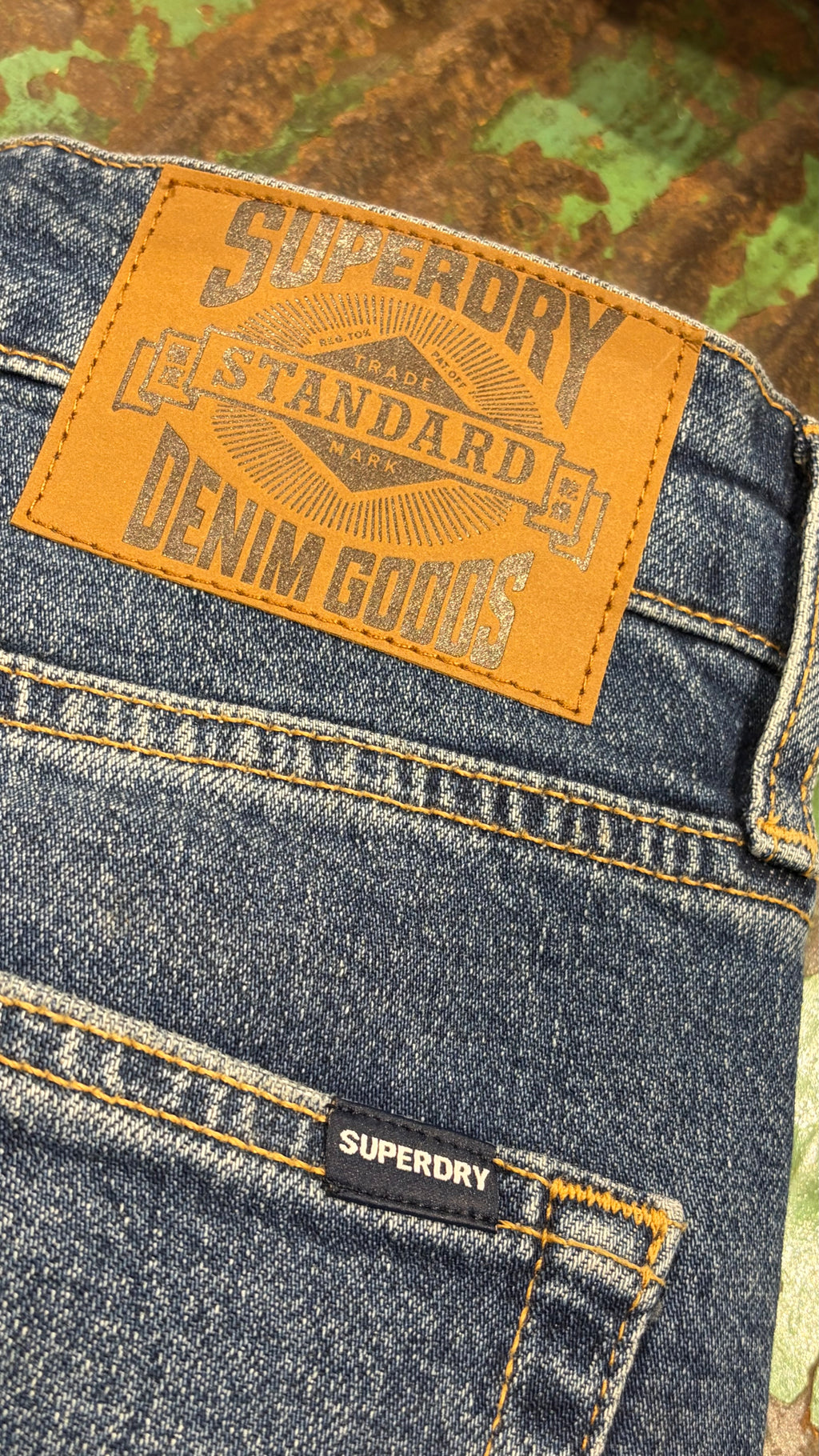 Vintage Slim Jeans — Frontier Repair Blue