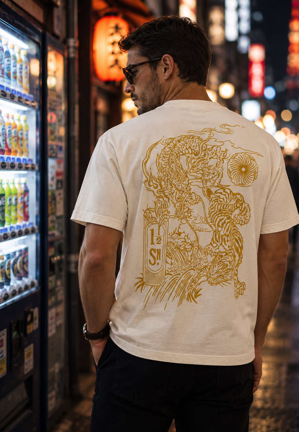 Tokyo Narrative Loose Tee – Rainy Day Grey