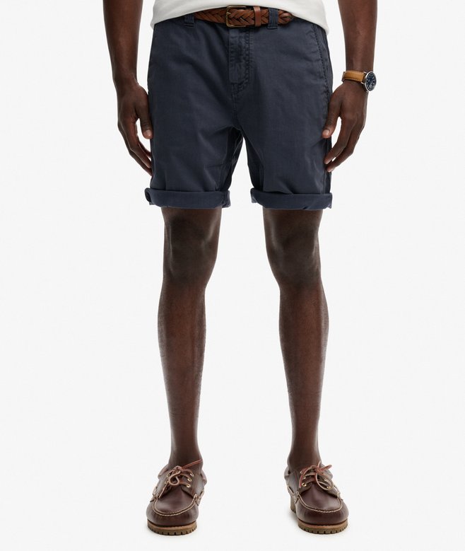 Utility Chino Short – Baltic Blue